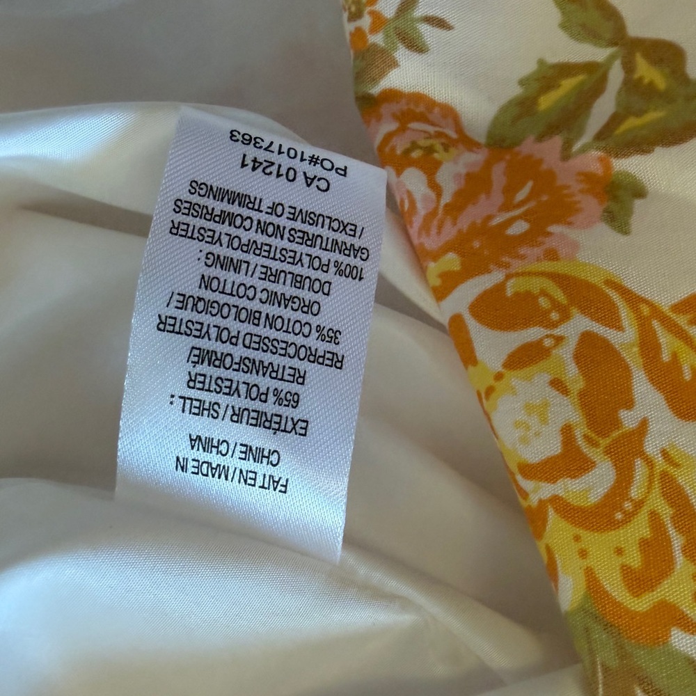 Floral Smocked Dress with Puff Sleeves by TWIK-Size Medium - Picture 12 of 12